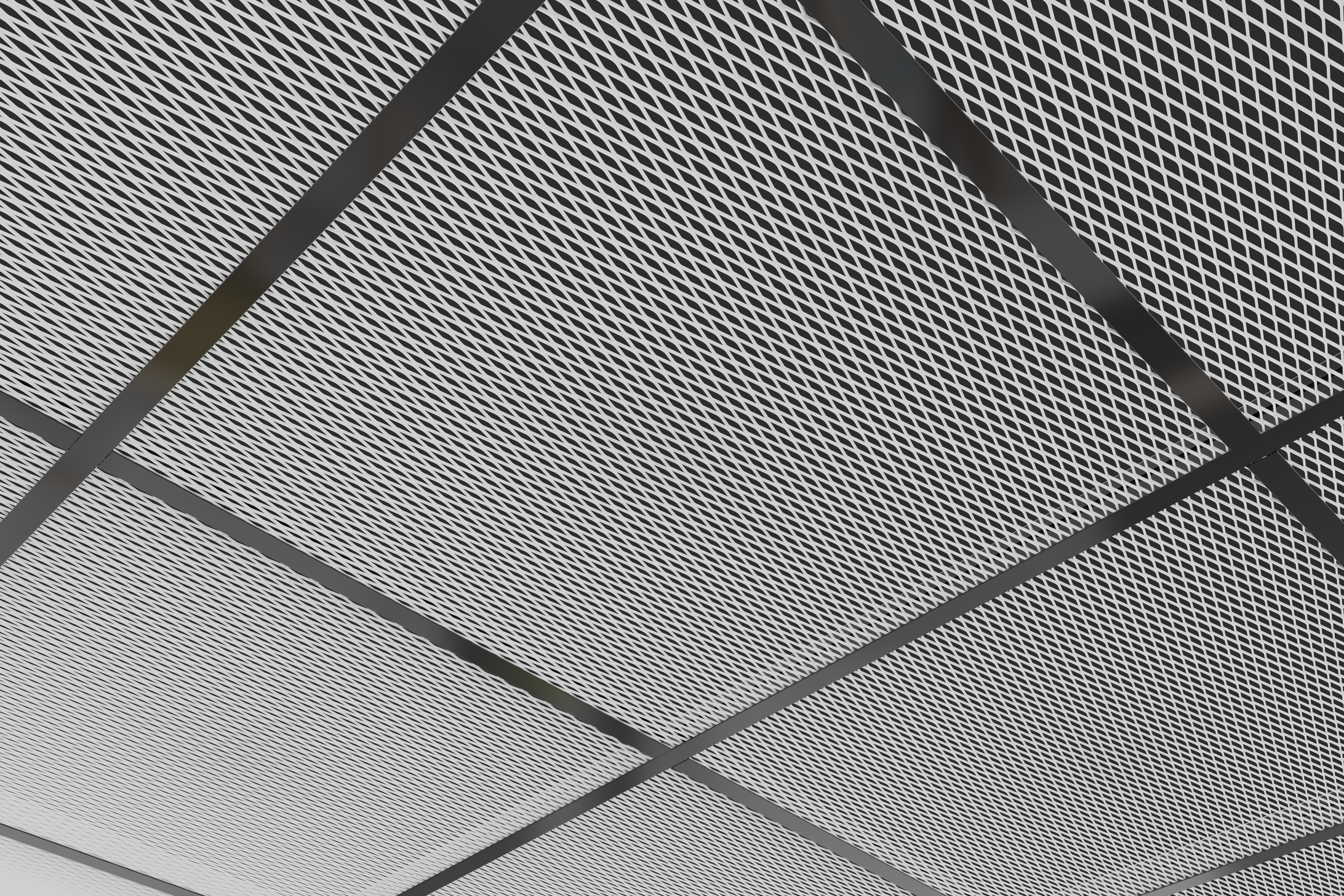 Metal mesh ceilings range expanded by Zentia